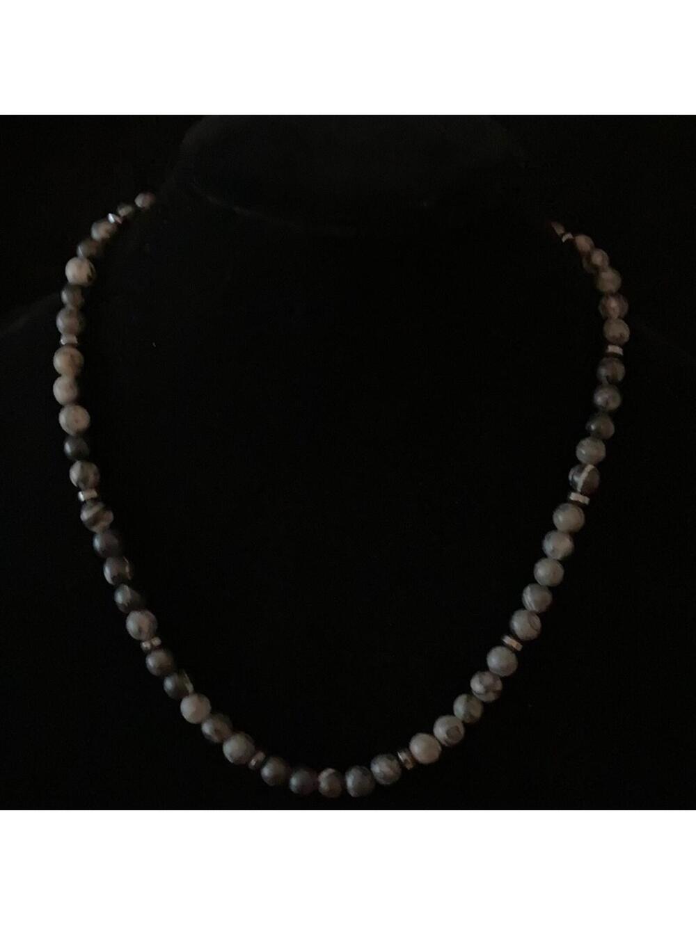 Jasper & Hematite necklace